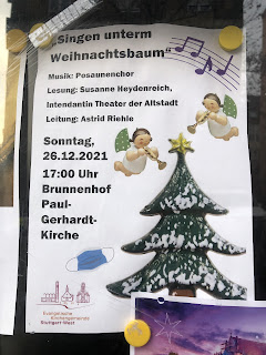 ドイツの教会イベントで歌おう！〜Singen unterm Weihnachtsbaum〜