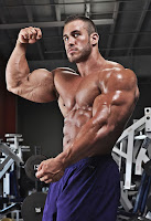 Big Muscular Chest Muscle Flex