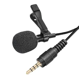 Mini Lavalier Mic Tie Clip Microphones Smart Phone Recording PC Clip-on Lapel Support Speaking Singing Speech High Sensitivity hown - store