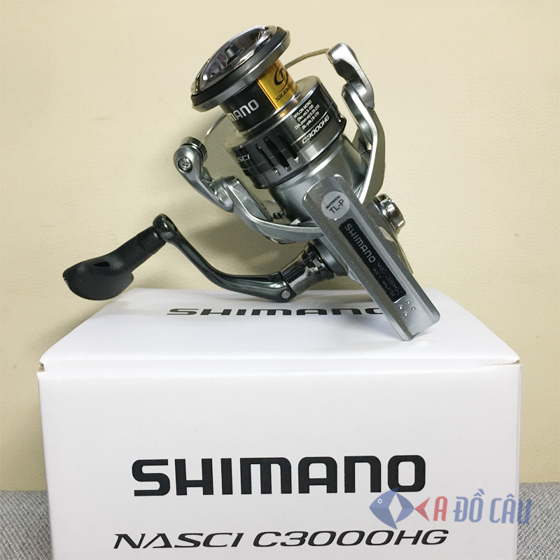 Máy câu Shimano Nasci 2021 C3000HG