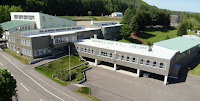 陸別中学校の校舎