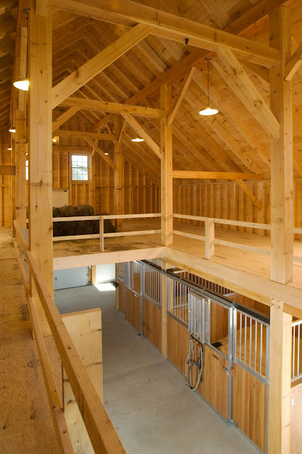Pole barn designs with loft