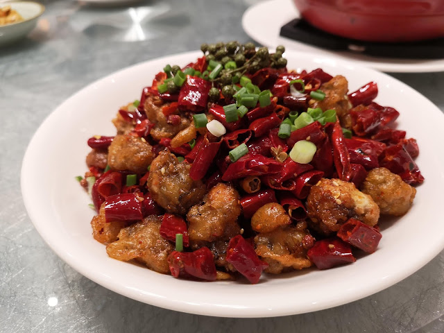 Deep Fried Oysters with Dried Chilli