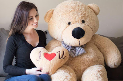 Giant Teddy Bear for Valentine