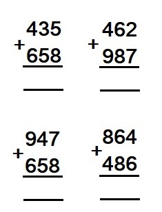 maths homework for class 3