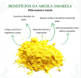 Benefícios da argila amarela