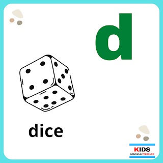 Alphabet Simple Flashcards in Small Letters with Pictures