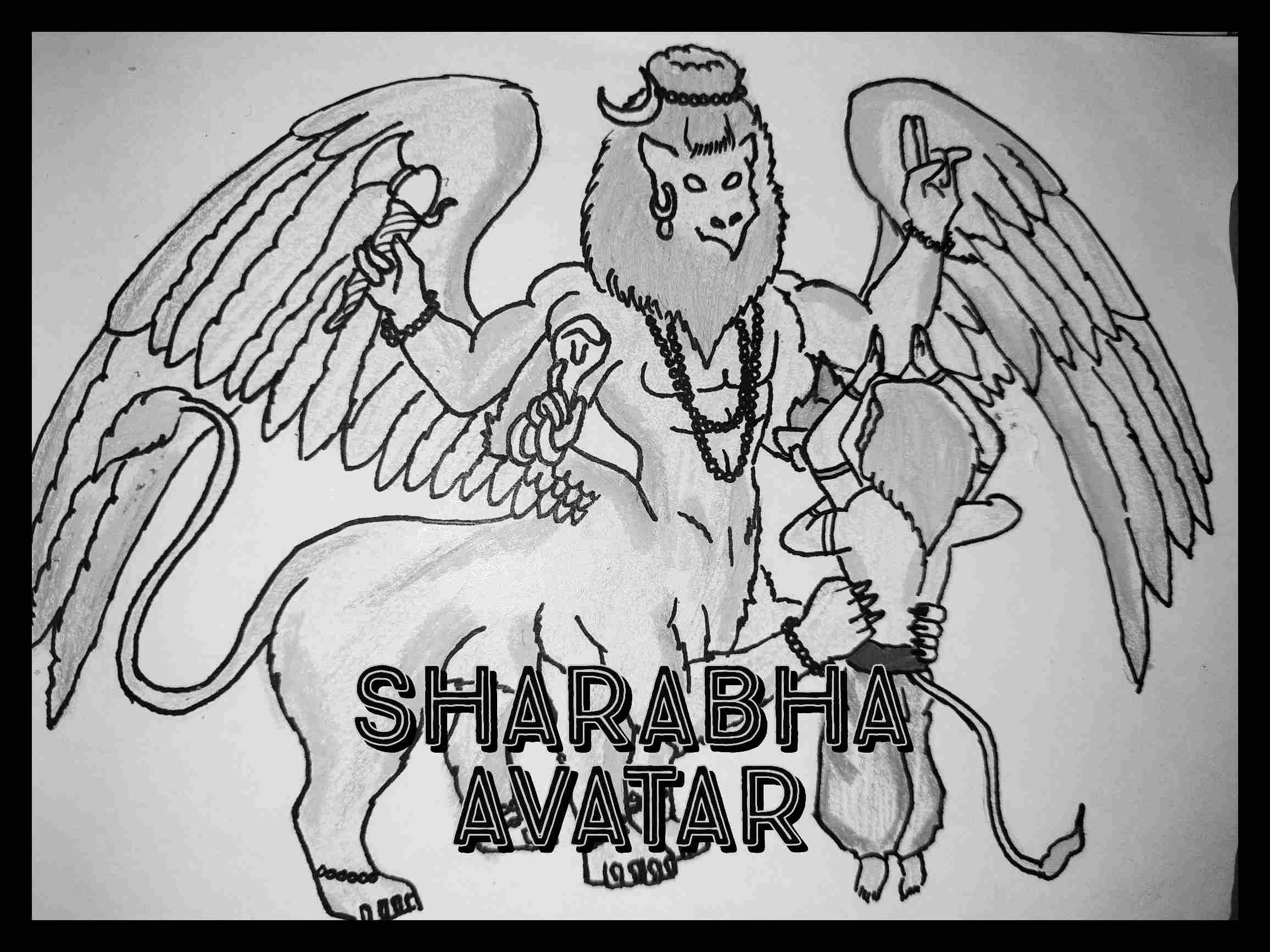 Avatar of Lord Shiva:Sharabha Avatar