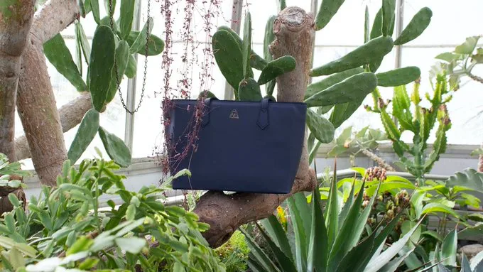AVE Bags: Plant-Based Vegan Tote Bags Luxe Vegan Tote Bags - Made from Quality Plant Based Materials including a rich exterior of Cactus Leather