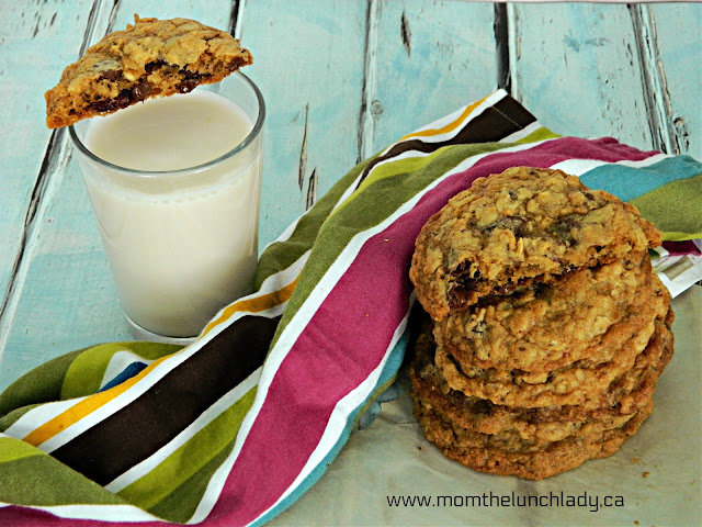 Oatmeal Raisin Cookies with Chocolate Chips