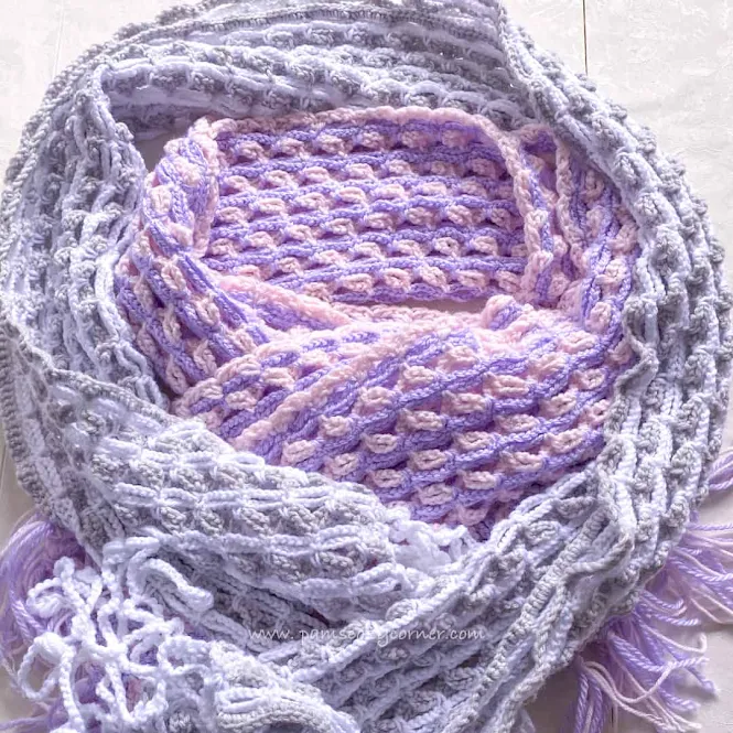 Easy Crochet Pattern - Cool Everyday Scarf