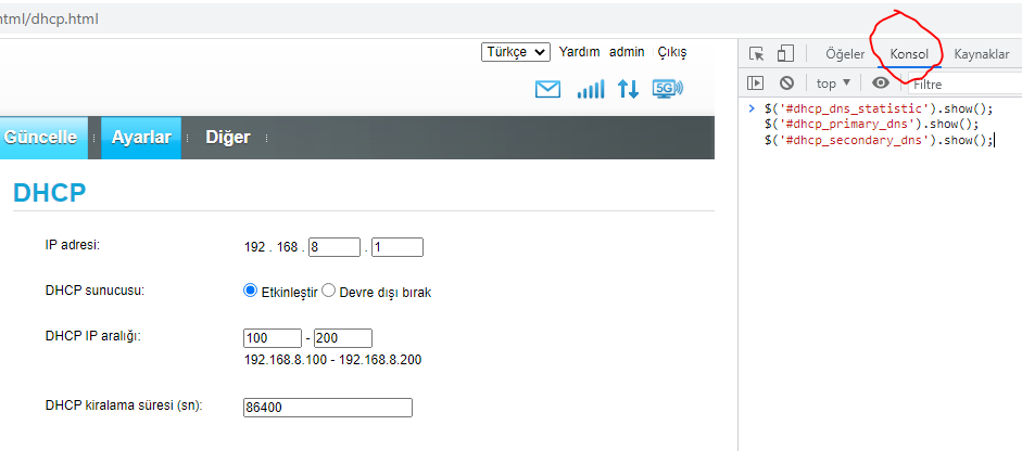 superbox dns ayarı