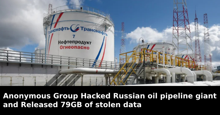 Anonymous Group Hacked Russian Oil Pipeline