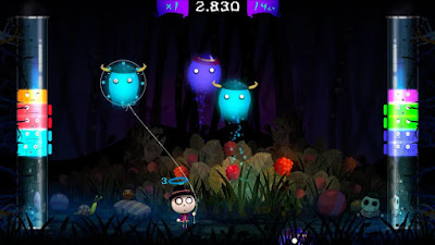 Ghosts and Apples game screenshot