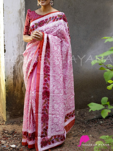 organza sil ksarees online shopping