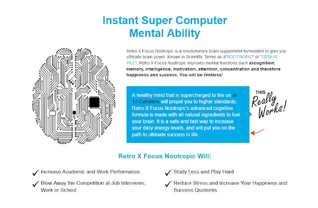 Retro X Focus Nootropic