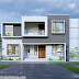 Proposed contemporary house at Mukkam, Calicut