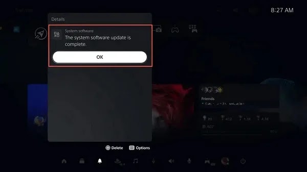 تحديث بلايستيشن 5
