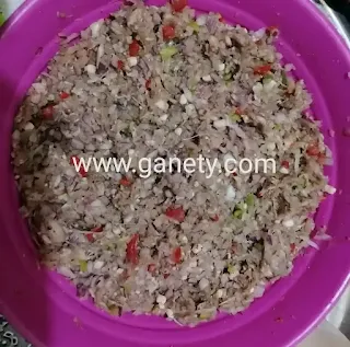 طريقة عمل الحواوشى بالصور