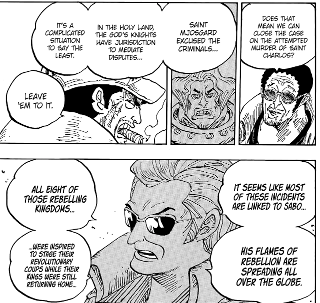 Review Manga One Piece 1054 Pembunuhan Saint Charlos