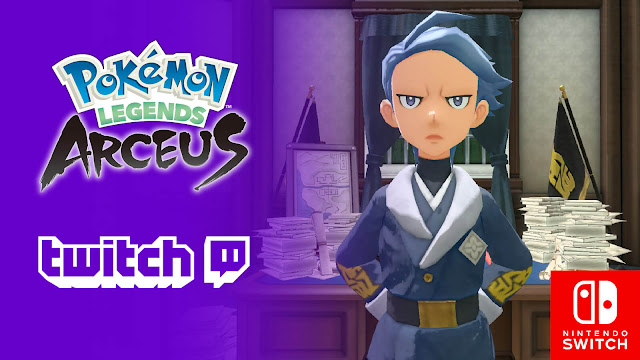 pokémon legends arceus live steaming twitch leaked online before release nintendo switch 2022 action role-playing game game freak pokémon company 28 january