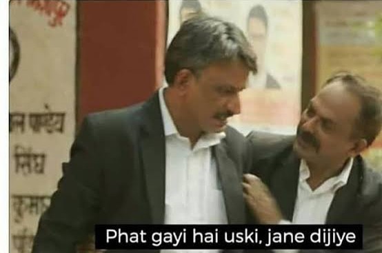 Fatt gayi hai uski jane dijiye meme template video download