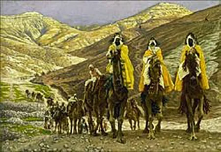 Santo Santa 6 januari, Kaspar, Melkior dan Balthasar, Tiga Raja