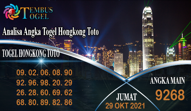 Analisa Angka Togel Hongkong Toto, Jumat 29 Oktober 2021