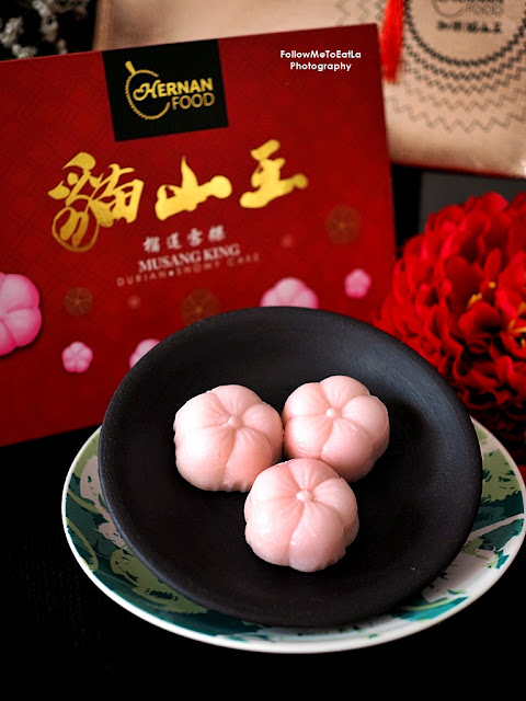 HERNAN FOOD Musang King Durian Snowy Cakes For Chinese New Year 2022 Celebration