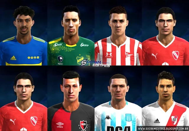 Super Facepack V.10 Primeira División For PES 2013