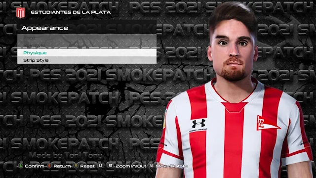 Mauricio Guzmán Face For eFootball PES 2021