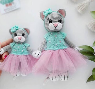 PATRON GRATIS GATA AMIGURUMI 50446 🐱