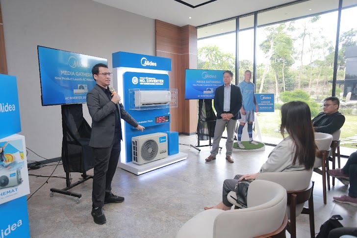 Midea Luncurkan AC Inverter ½ PK Hemat Listrik di Yogyakarta, Tawarkan Kenyamanan Hunian