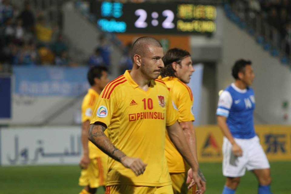 Soccer in Hong Kong.