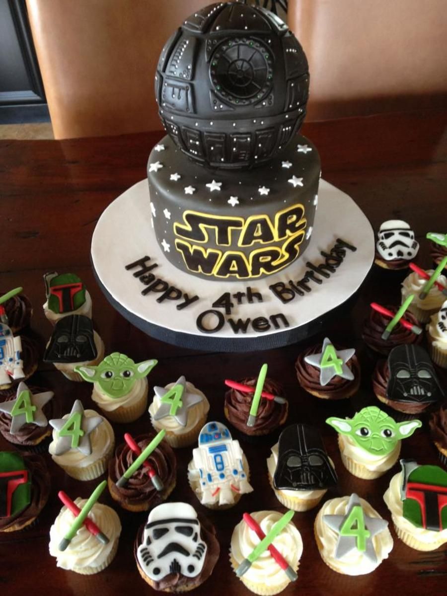 star wars birthday cake