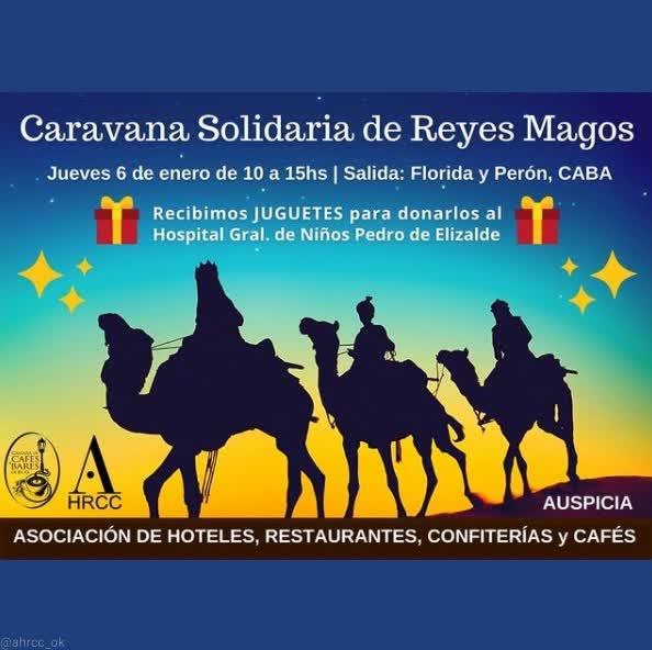 Caravana de los Reyes Magos 2022: mapa y recorrido por cafés notables de la Ciudad de Buenos Aires