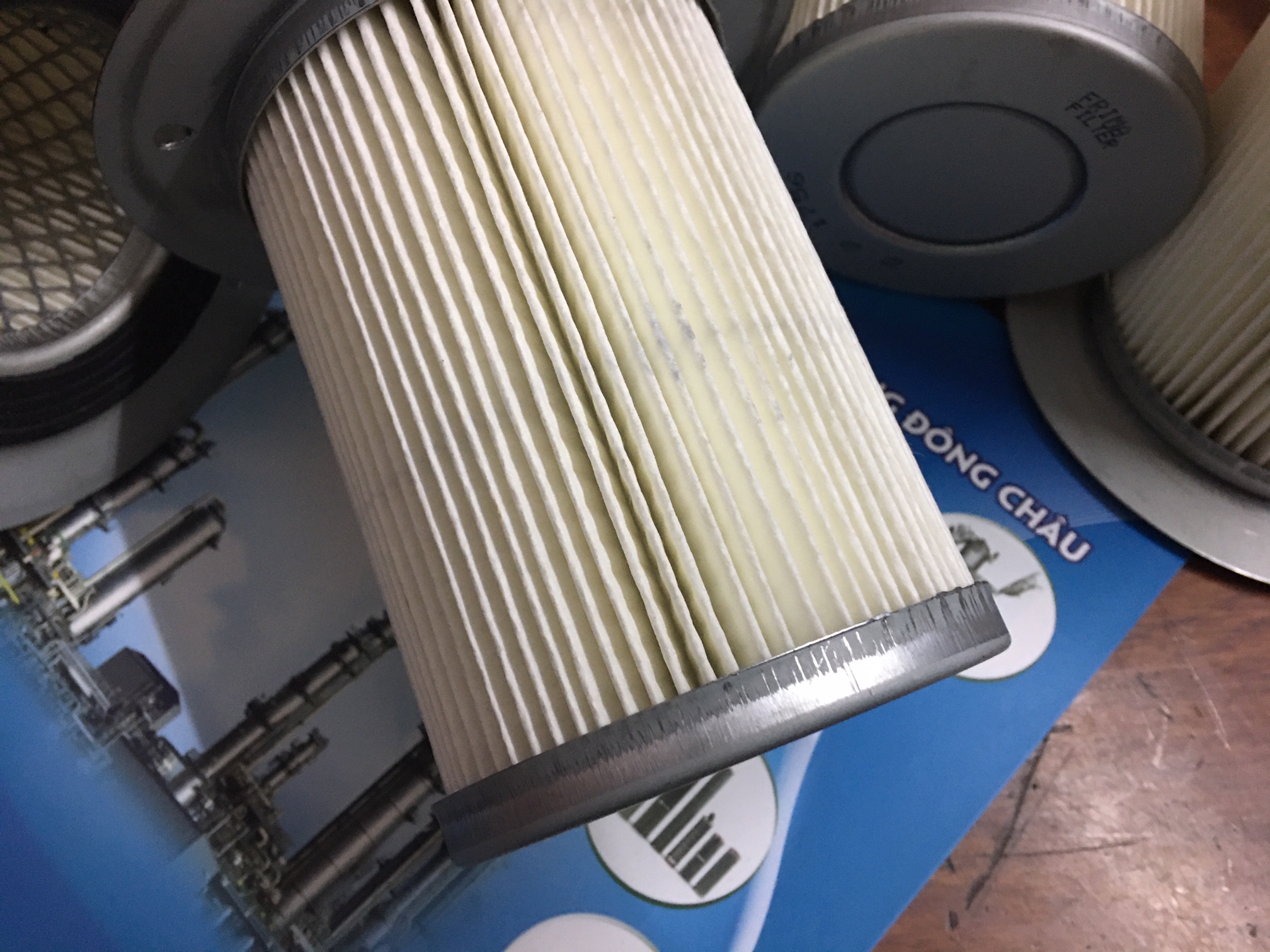 Phin Lọc dầu động cơ, Lọc dầu thủy lực có vành