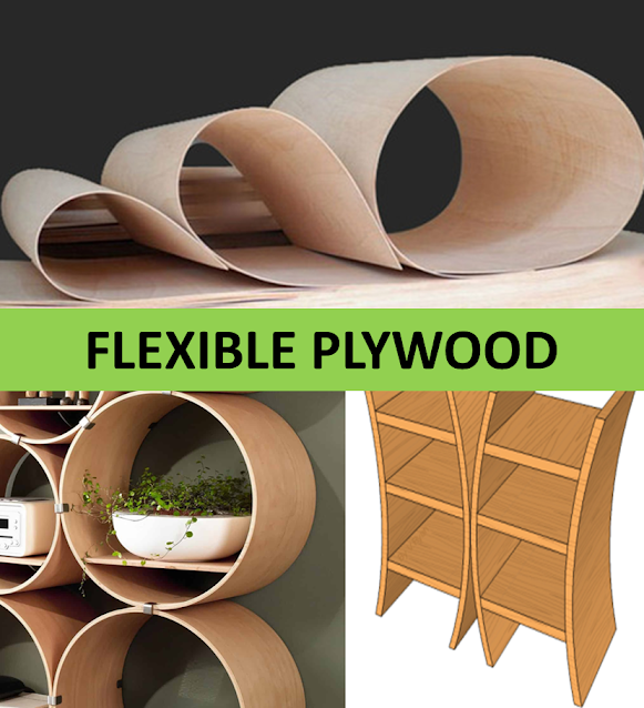 Flexible plywood