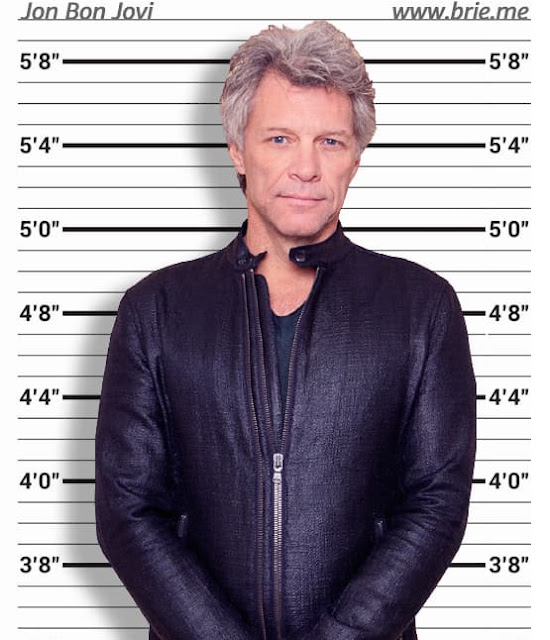 Jon Bon Jovi Height