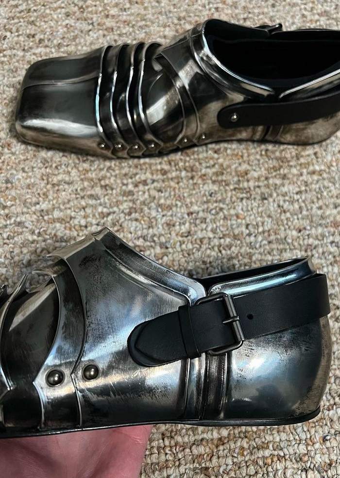 Balenciaga's Medieval Chevalier Derby Shoes