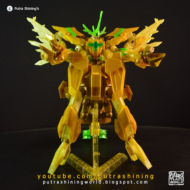 HGBD:R Re:Rising Gundam Custom Paint Gold! by Putra Shining