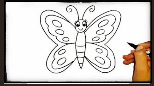 Butterfly Drawing Easy Drawing Painting Idea Butterfly Drawing Easy Drawing Painting Idea
