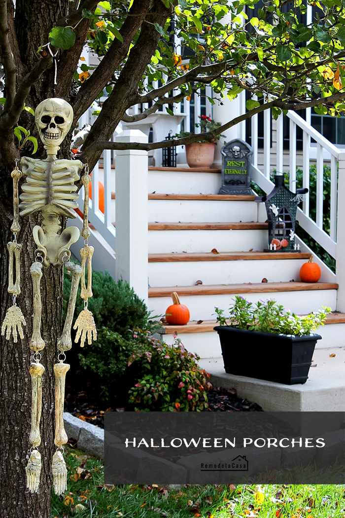 Fall - Halloween Porches - Remodelando la Casa