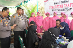 Peringati Tahun Baru Islam dan Hari Bhayangkara, Polres Pasuruan Gandeng Tokoh Lokal