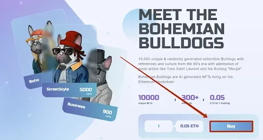 Создание депозита в Bohemian Bulldogs