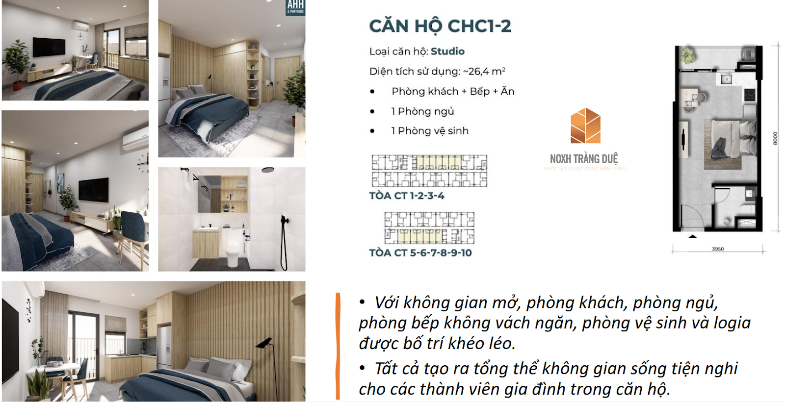 THIẾT KẾ CĂN HỘ STUDIO