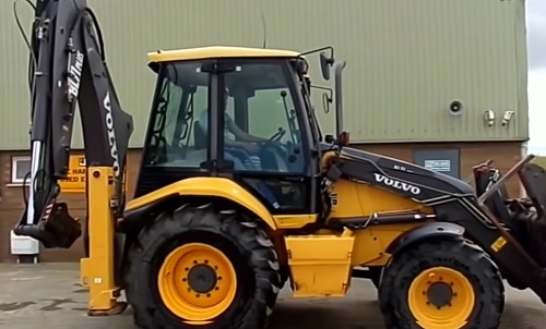 volvo backhoe loader