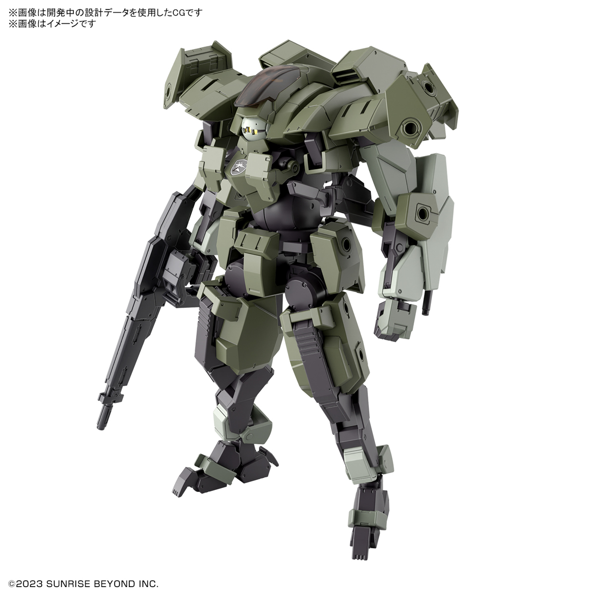 AMAIM WARRIOR AT THE BORDERLINE - "KYOKKO NO SOKI": HG 1/72 NA15 AARON RHINO - 02