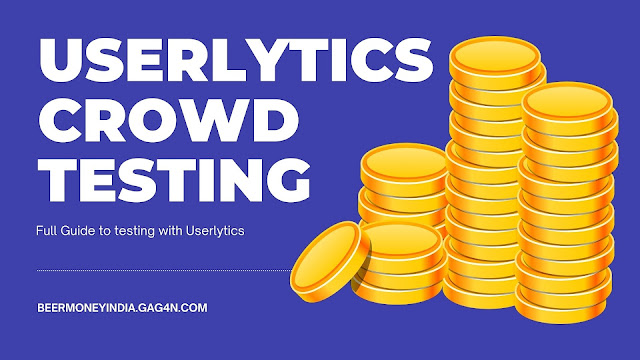 Userlytics - Earn Money for Crowdtesting like Usertesting