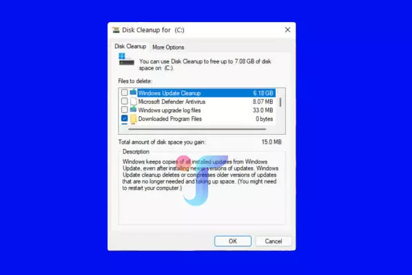 disk clean up system file hapus